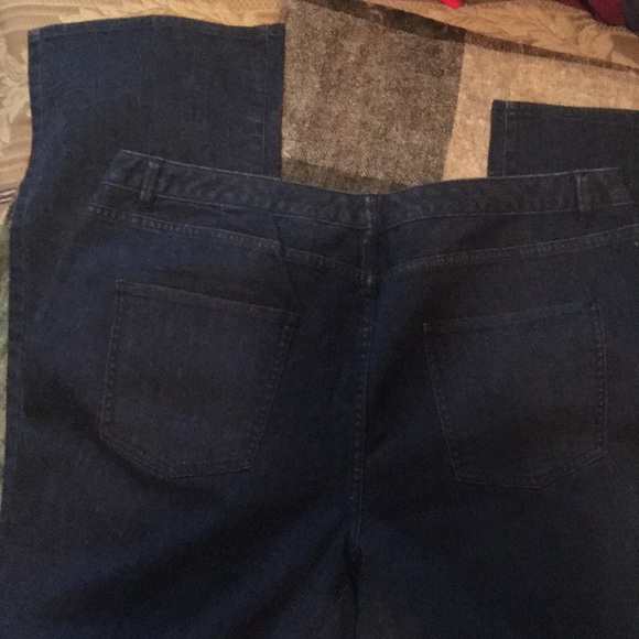 Women’s Coldwater Creek Bookcut Blue Jeans Size 18 - Picture 2 of 7